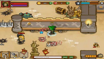 Online Browser Game Reviews: Dungeon Rampage - Online Multiplayer Action  Game Review