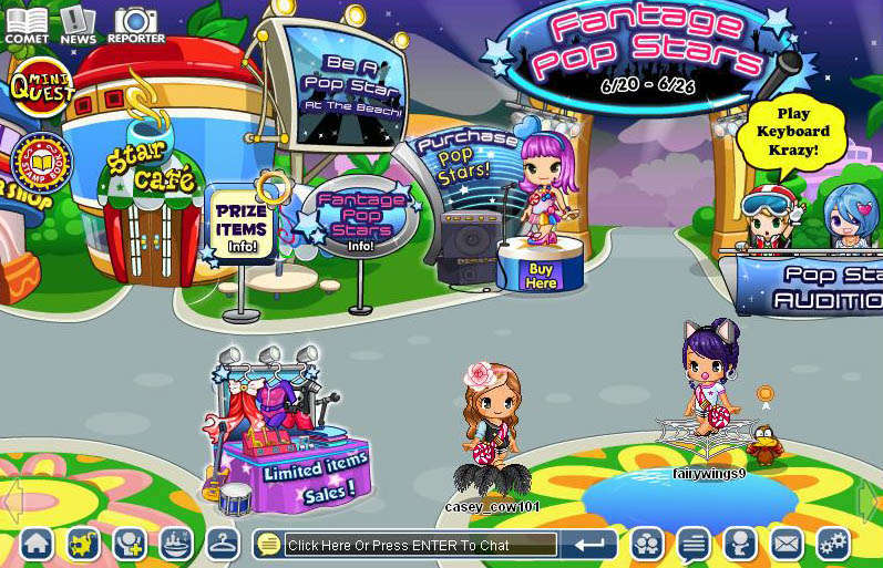 Fantage Free 2 Play Games