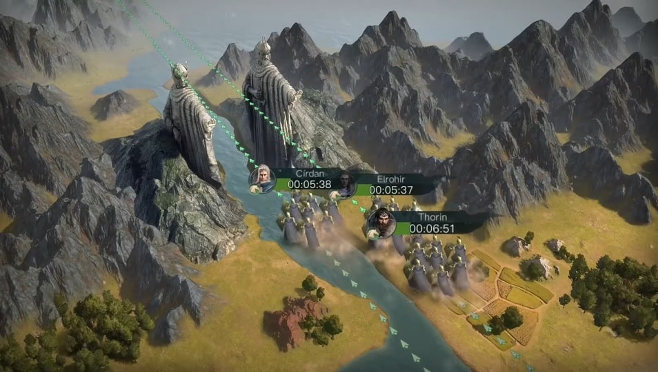 The Lord of the Rings Rise to War FreeToPlay Games